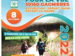 Marche nationale pour la vue à Gagnières