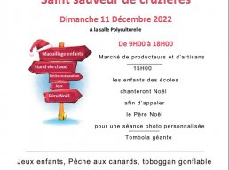 MarchÃ© de NoÃ«l Ã  Saint Sauveur de CruziÃ¨res