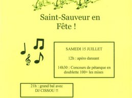 Saint Sauveur en fÃªte !