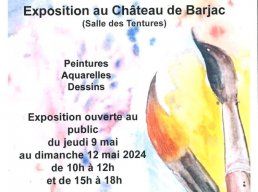 Exposition de peintures, aquarelles et dessins