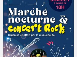 MARCHÃ‰ NOCTURNE ET CONCERT ROCK Ã€ RIVIÃˆRES DE THEYRARGUES