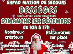 Marché de Noël Bessèges, Maison de secours