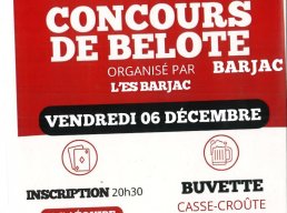 Concours de belote en plein air