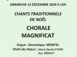 Concert de Noël dans l'église de Robiac-Rochessadoule