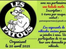 Les Patous: balade moto