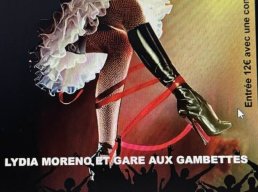 Soirée Cabaret: Lydia Morenq et gare aux gambettes