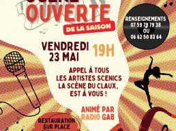 Scène ouverte - Restaurant le CLaux