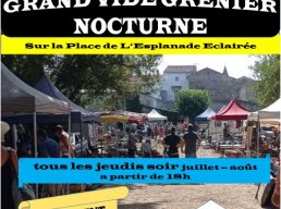 Grand Vide grenier Nocturne - St Jean de Maruéjols
