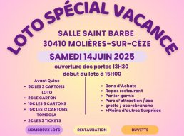 Loto à Molières sur Cèze