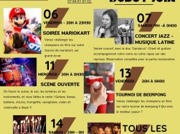 Café Spectacle - A la Maison - Programme début juin 2025