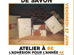 Atelier fabrication de savon à la begude