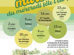 Le petit marché de Rochegude fête l'été
