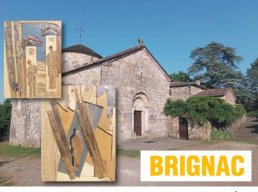 Exposition de Thiery Brignac dans l'église de Meyrannes