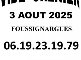 Vide grenier du Club Photo de Bessèges - 3 août 2025