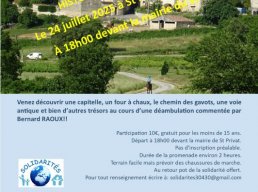 Promenade commentée: Histoire et petit patrimoine St Privat de Champclos
