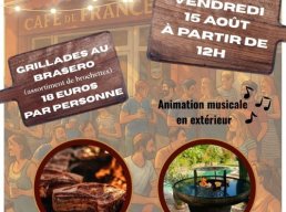 Apéro grillades au brasero et musique