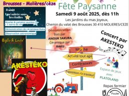 Fête Paysanne à Molières sur Cèze