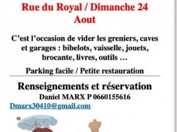 Grand vide grenier de Meyrannes 