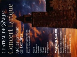 Concert lyrique par l'atelier lyrique de Londres