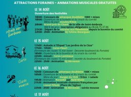 Saint Ambroix en fête - Corso fleuri