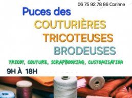 Puces des Couturières, tricoteuses, brodeuses