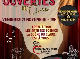 Scène ouverte - Restaurant le CLaux