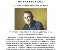 Rencontre avec l'écrivain Arno BERTINA