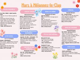 Programme mars - Méjannes-le-Clap