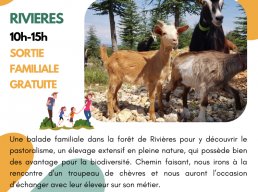 Balade familiale - Sur le sentier des chèvres