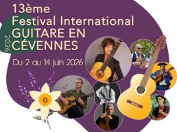13ème Festival Guitare en Cévennes
