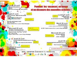 Ateliers - Espace famille - CSC Vallée de la Cèze