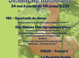 Dimanche au jardin