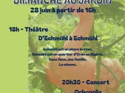 Dimanche au jardin - 28 juin 