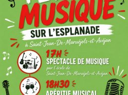 Fête de la musique de St Jean de Maruéjols et Avéjan 2026
