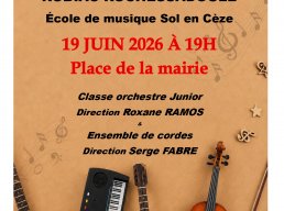 Fête de la musique Robiac-Rochessadoule 2026