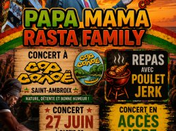 Cap Canoë : Papa Mama rasta Family