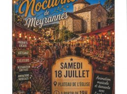 Marché nocturne de Meyrannes 