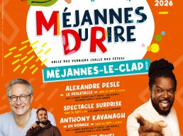 Méjannes du rire 25 Septembre 2026 - Salle des verriers (Salle des fêtes)