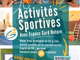 Activités sportives - Espace Gard Nature