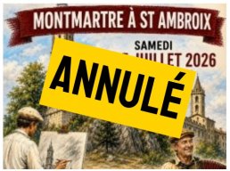 Artiste en Cèze Montmartre à St Ambroix 2026 - ANNULÉ
