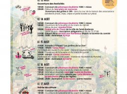 St-ambroix en fête du 13 au 17 Août