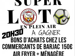 Super loto en plein air - Etoile sportive Barjacoise