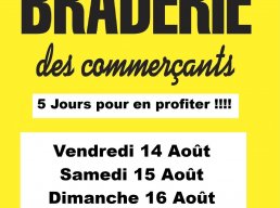 Braderie des commerçants