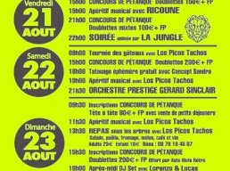 Fête votive 22 Août 2026 Saint-Jean-de-Maruéjols et Avéjan
