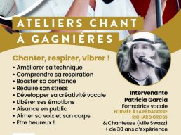 Ateliers chants à Gagnières - Le petit théâtre de la berthe