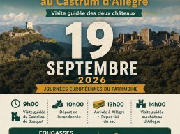  Randonnée Castrum d'Allègre - Castellas de Bouquet