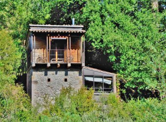 La mine d'Or - cabane, yourte et roulotte