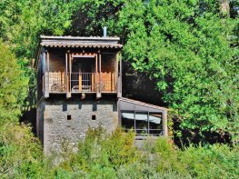 La mine d'Or - cabane, yourte et roulotte