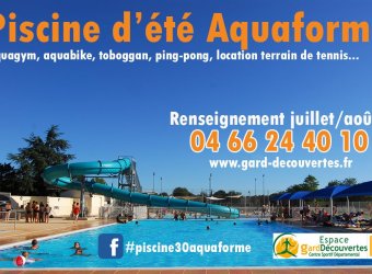 Piscine d'été aquaforme - Espace Gard Découvertes