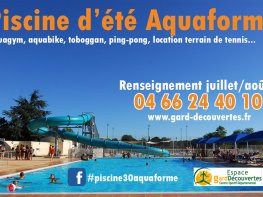 Piscine d'été aquaforme - Espace Gard Découvertes